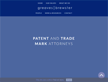 Tablet Screenshot of greavesbrewster.co.uk